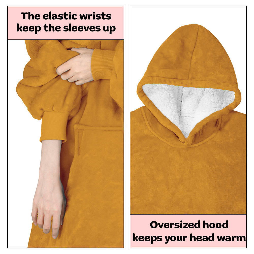 Custom Full Print Blanket Hoodie
